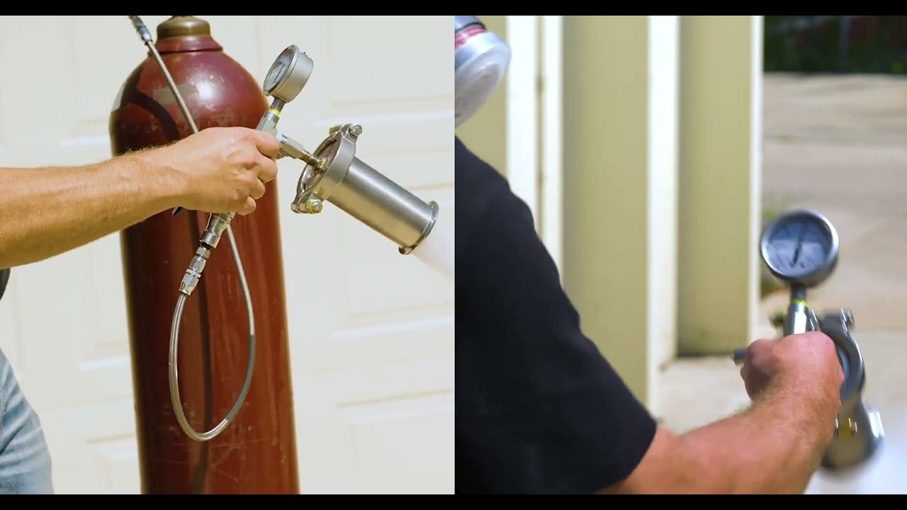 AFS Pressure Testing the Cartridges
