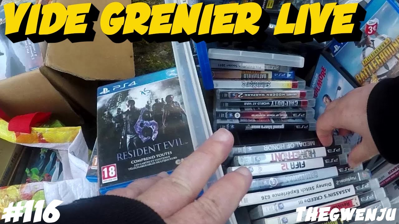 #116 Vide grenier live : Pas mal de recent