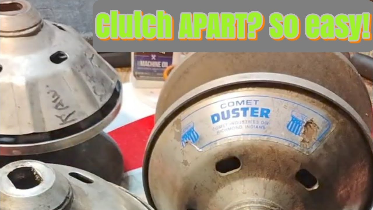 Comet Duster 94c Snowmobile Primary Clutch Dissembly