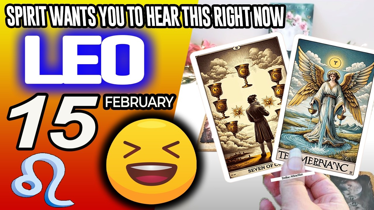 Leo ♌🔯SPIRIT WANTS YOU TO HEAR THIS RIGHT NOW💖🔆 horoscope for today FEBRUARY 15 2026 ♌ #leo tarot