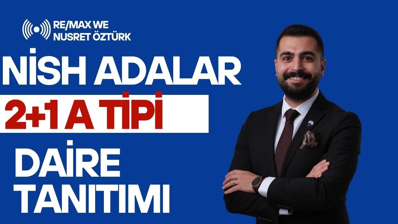 PROJE UZMANI NUSRET ÖZTÜRK MALTEPE NİSH ADALAR 123m2 2+1 A DAİRE TANITIMI Kiralık-Satılık