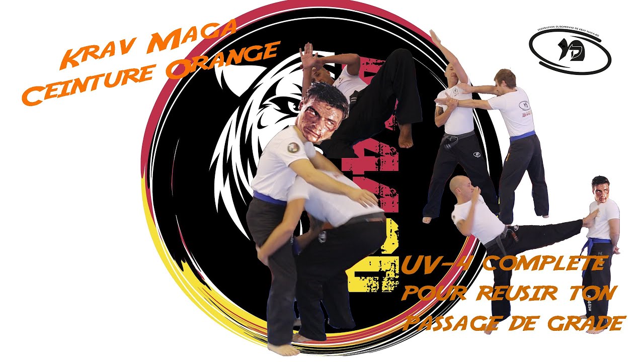 Krav Maga FEKM - Ceinture Orange - UV 4 complete pour reusir ton passage de grade.