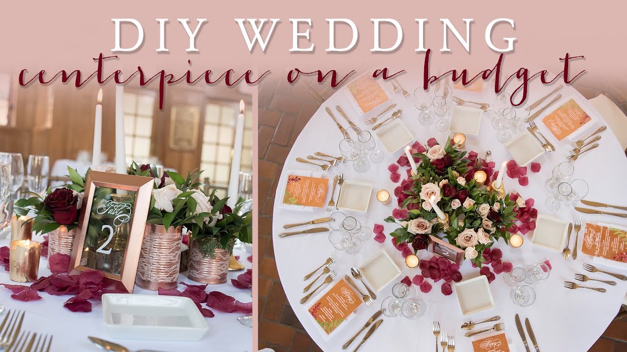DIY Wedding Centerpiece on a Budget (Part 2)