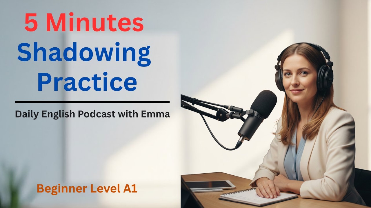 Shadowing English Speaking Practice | Learn English with Podcast | Daily Conversation for Beginners