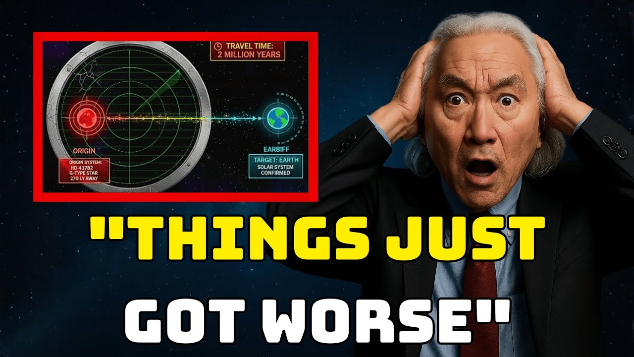"We Traced Back the Origin of 3I/ATLAS - What I Found Is Terrifying" | Michio Kaku