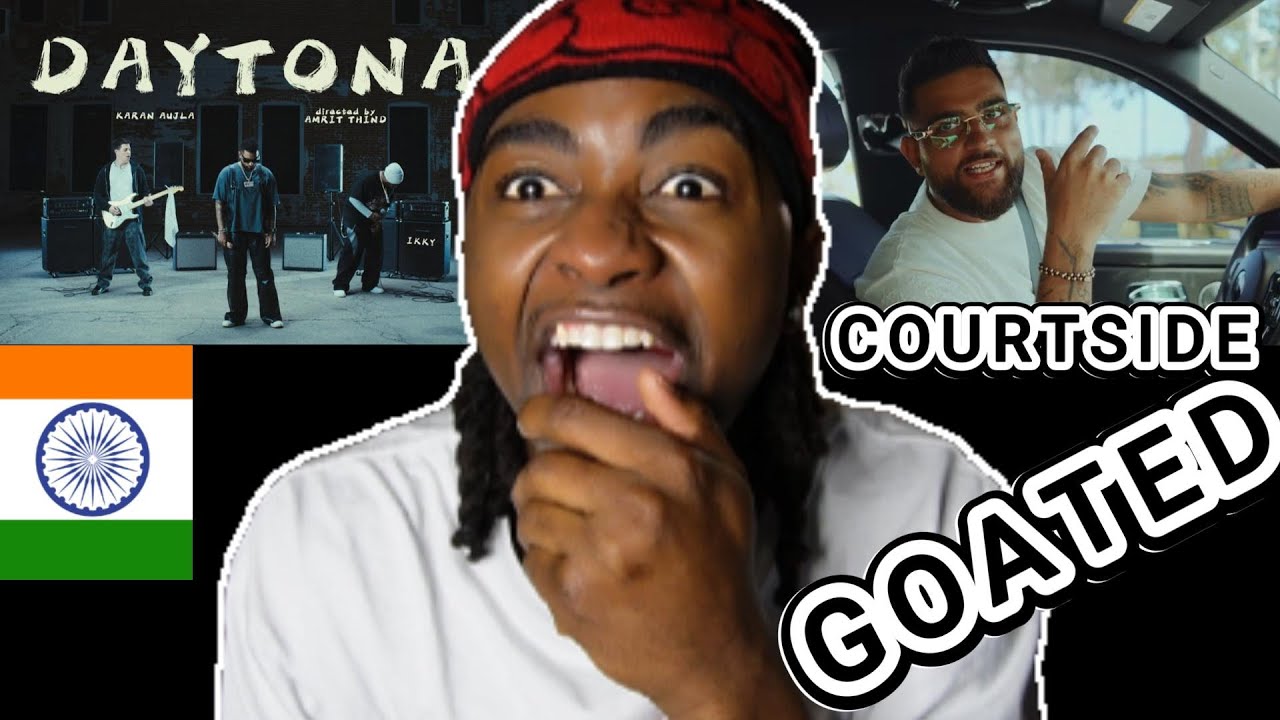 NONE INDIAN REACTS TO!! 🇮🇳KARAN AUJLA| DAYTONA, COURTSIDE(MUSIC VIDEO) Punjabi Songs 2025 (REACTION)