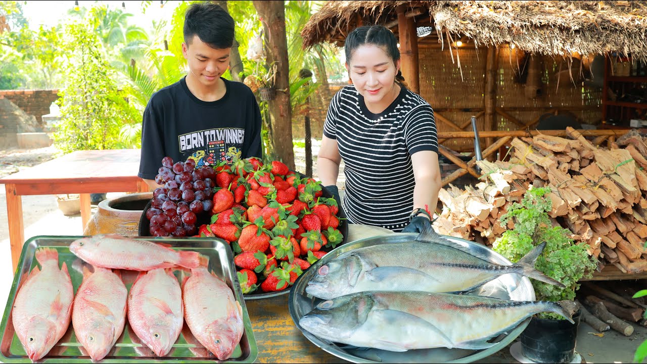 Mommy Chef Sros prepare delicious recipe with unique style | Cooking with Sros