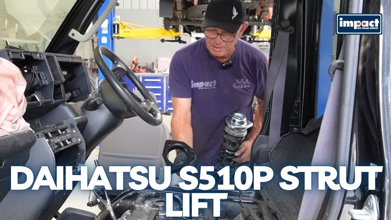 Daihatsu Hijet S510P Strut Lift: Boost Your Kei Truck’s Off-Road Game!
