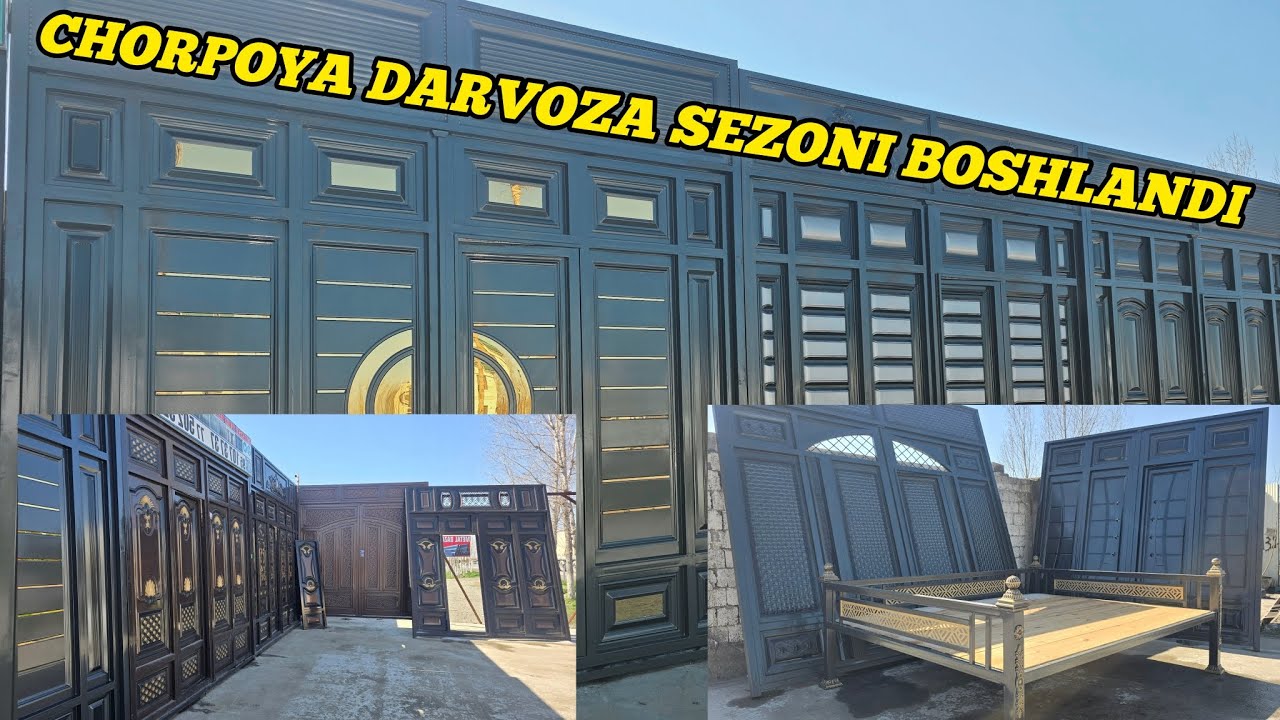 TEMIR CHORPOYA DARVOZA NARXLARI SEZONI BOSHLANDI 