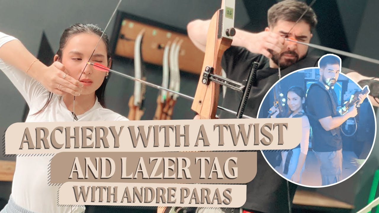 Archery w/ a Twist (Fun Q&A) + Playing Lazer Tag with Andre Paras | KYLINE ALCANTARA