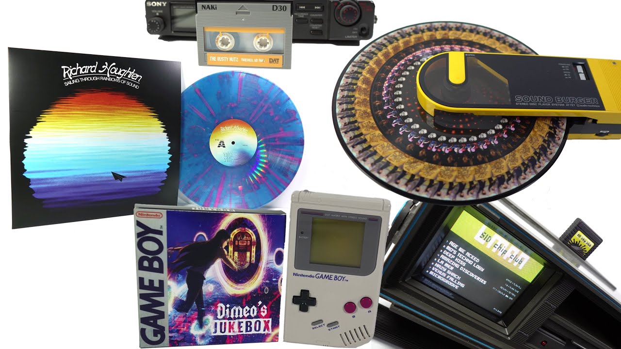 Audities 5: Playing with the media - Zoetrope, C64, DAT, Holo-vinyl, Game Boy