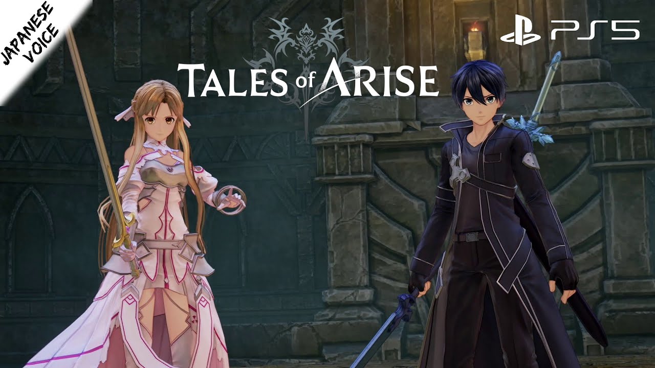 Tales of Arise SAO Collaboration DLC (Japanese Voice) PS5 No Commentary