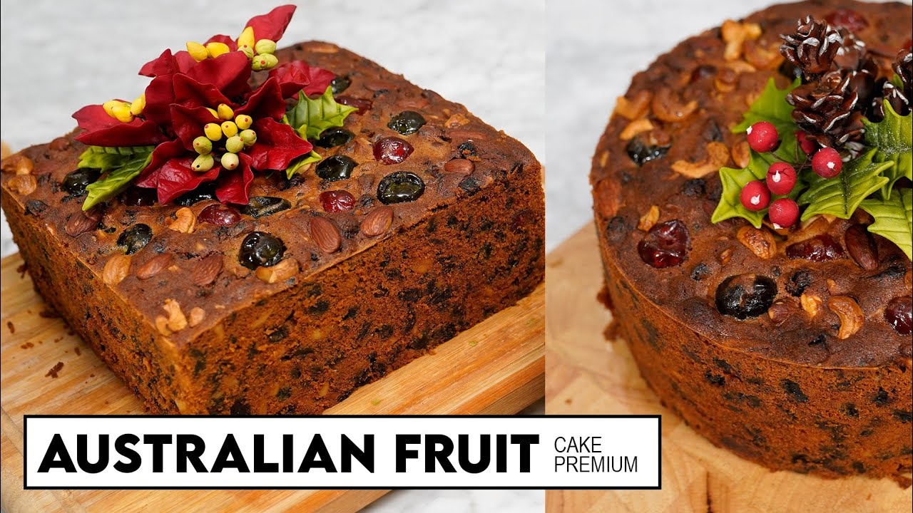 RESEP KUE NATAL - AUSTRALIAN FRUIT CAKE #CaraMembuat
