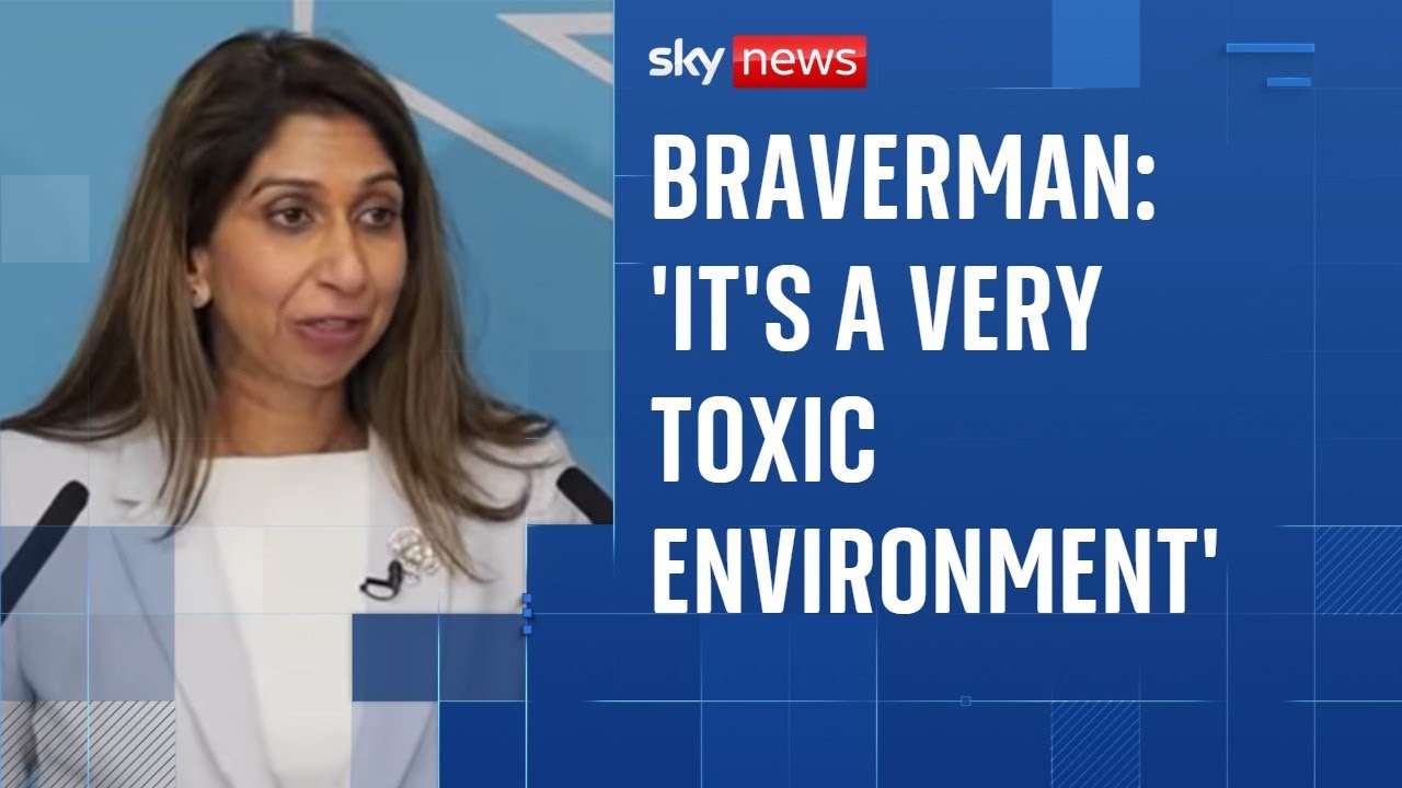 'It's a very toxic environment' in the Conservatives, says defector Suella Braverman