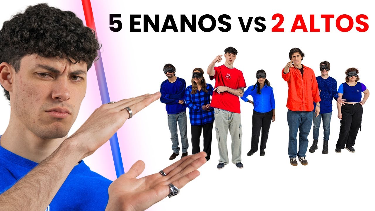 5 ENANOS VS 2 ALTOS SECRETOS