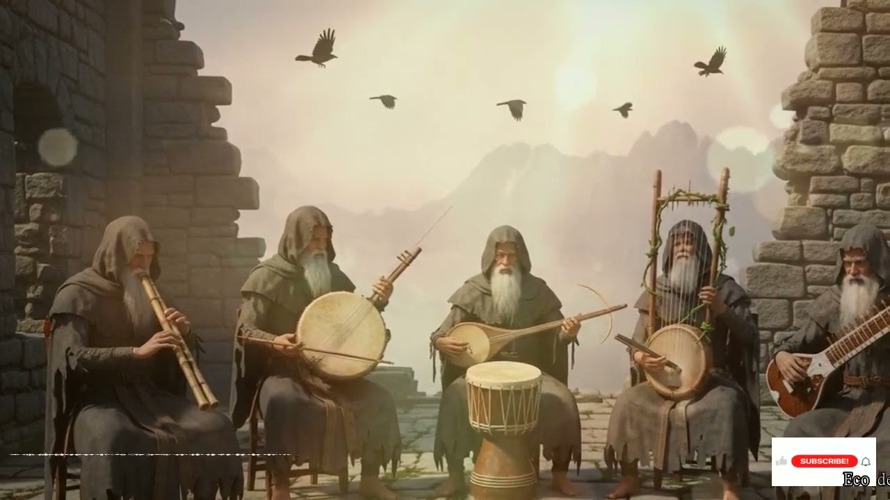 Cánticos Levíticos En La Tierra Santa Con Shofar E Instrumentos Del Templo Ante Adonai