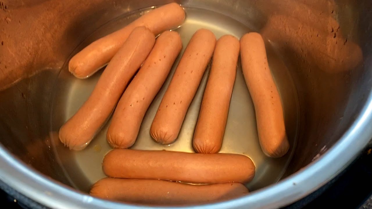 Instant Pot Hot Dogs Recipe - How To Cook Hot Dogs In The Instant Pot - So Quick & Easy! 🌭😋