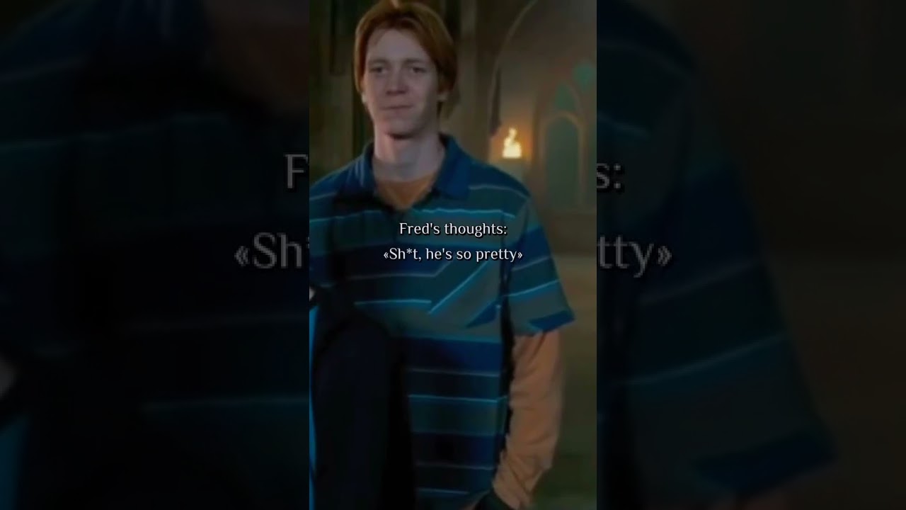 Pov: Y/n & Fred Weasley #harrypotter #fredweasley #pov #edit #shorts