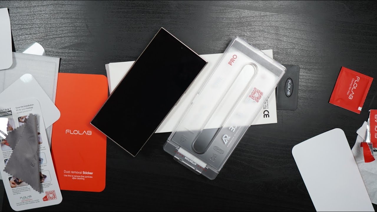 Защитная пленка с антибликовым покрытием для Samsung Galaxy S24 Ultra от FLOLAB