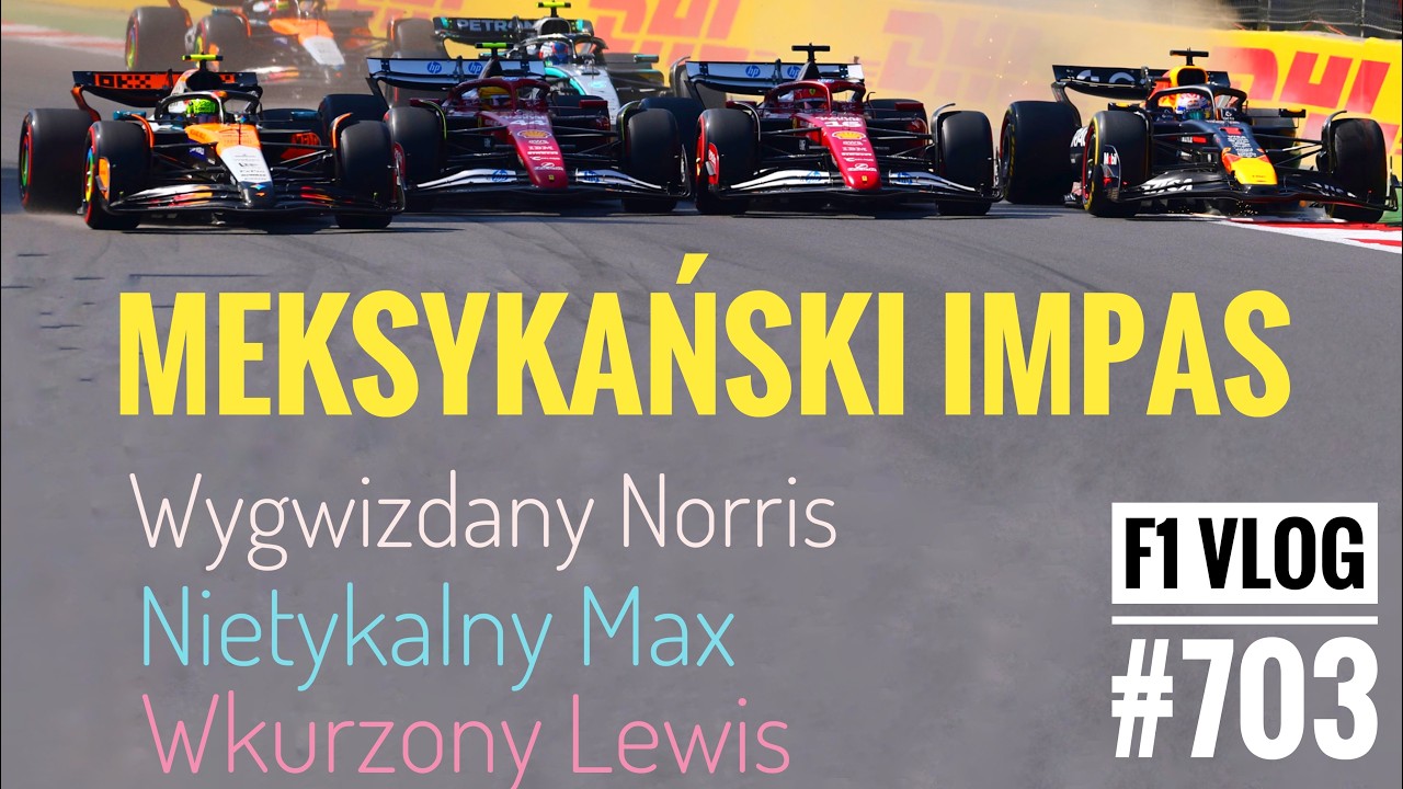 GP Meksyku: Kibice buczą na Norrisa, ale McLaren zadowolony! Zbędny VSC popsuł finał. Nietykalny Max