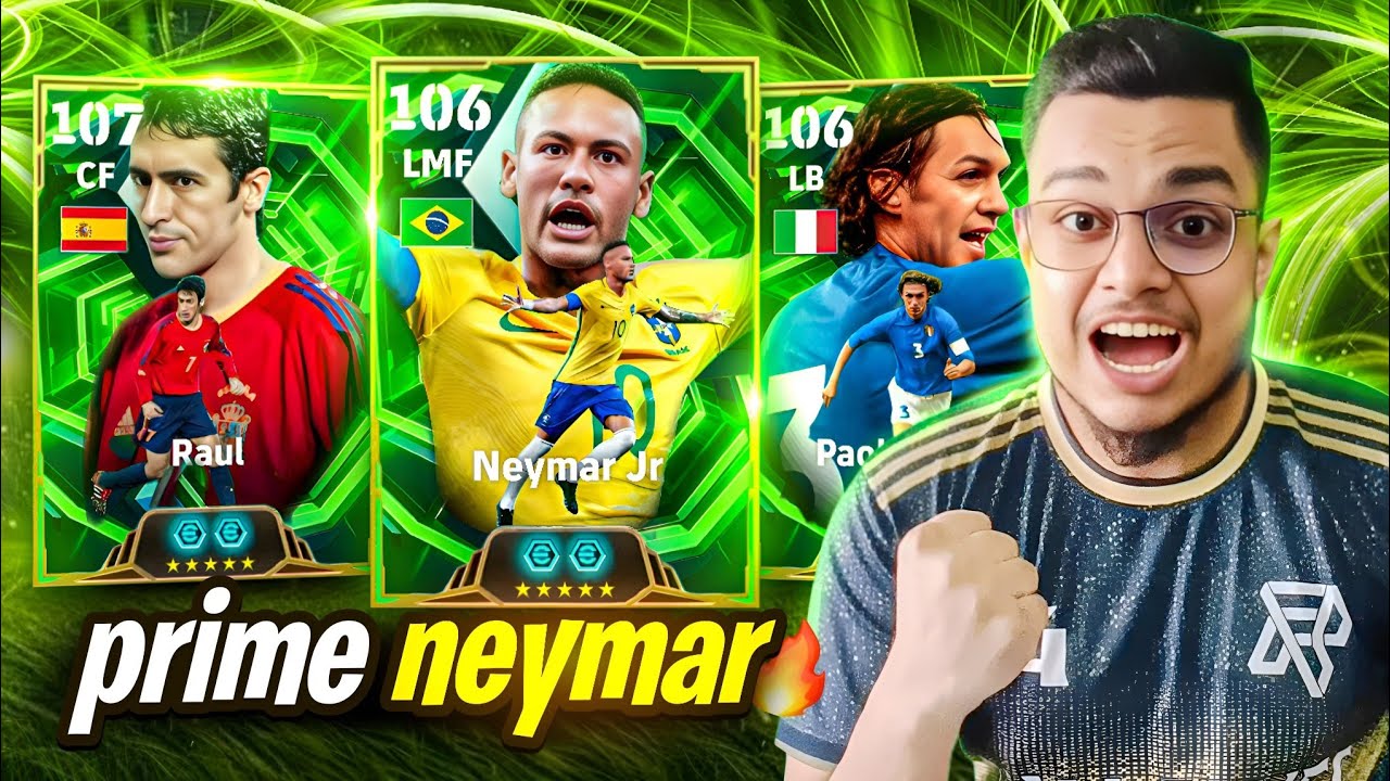 Neymar 106 Maldini 106 Raul 107 blitz Curler 🥶🔥|| প্যাক ওপেনিং ☠️