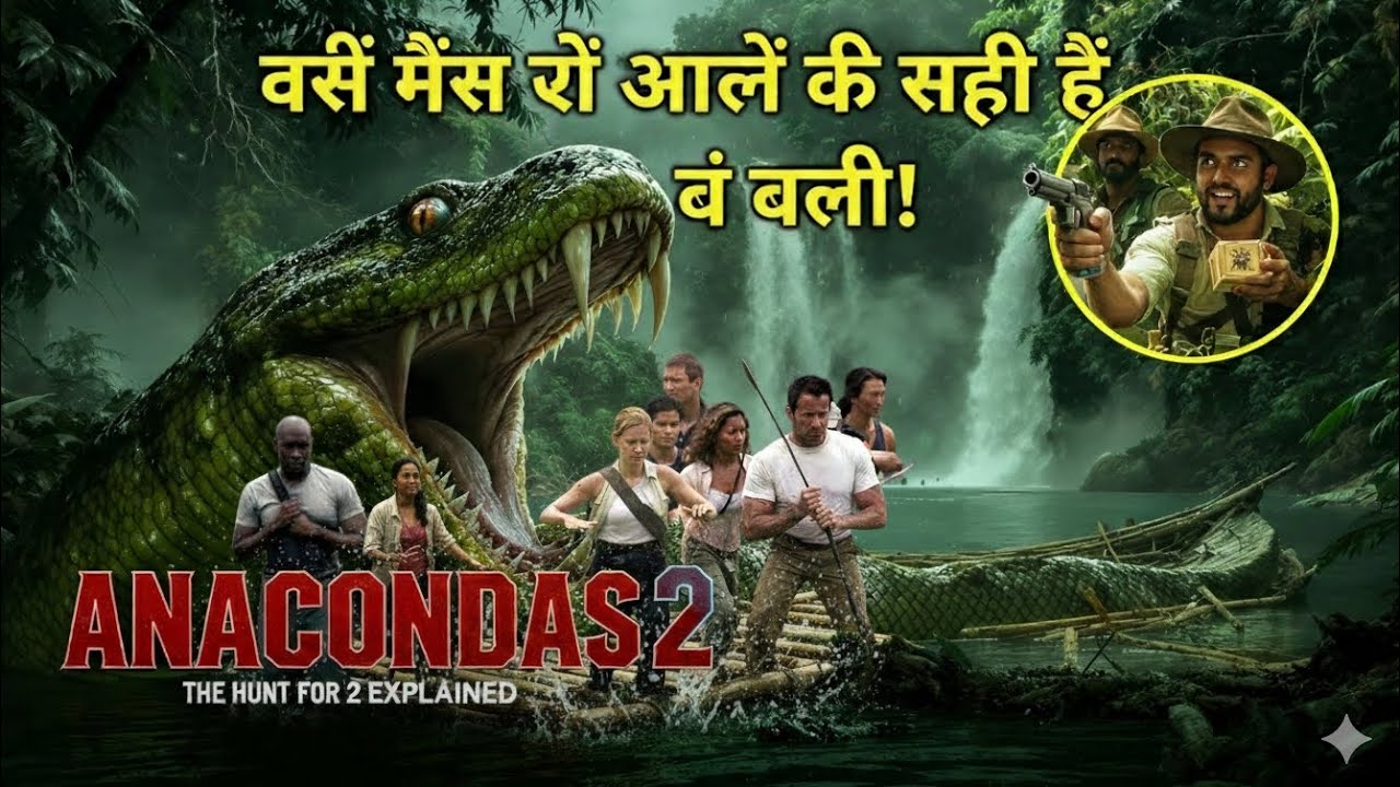Amar Hone Ke Lalach Ne Li 8 Doston Ki Jaan! 😱 | Anacondas 2 Movie Explained In Hindi