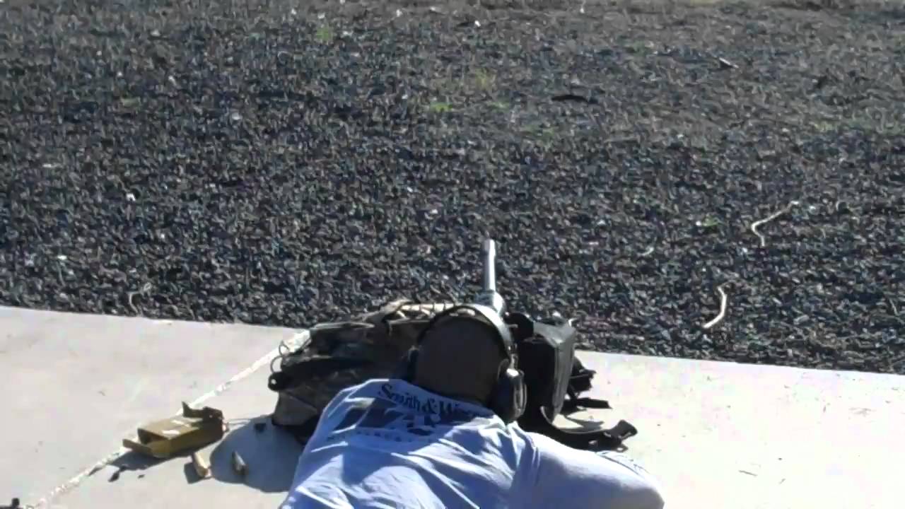 Iain Harrison shoots the .50 BMG
