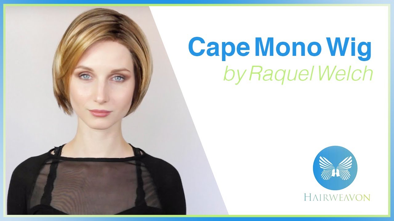 Cape Mono Wig | Synthetic Lace Front Wig by Raquel Welch | Colour Light Bernstein Rooted