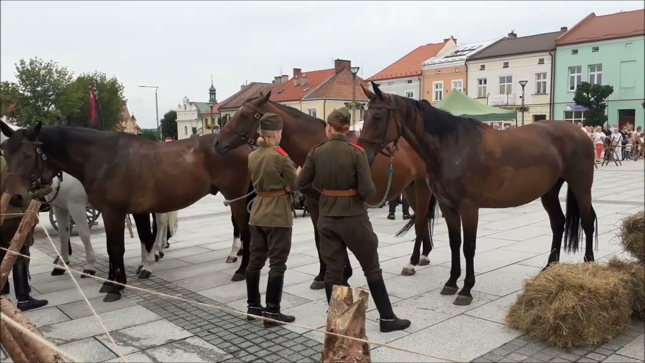 Piknik Kawaleryjski. 20.Pułk Ułanów i orkiestra w barwach Króla Jana III Sobieskiego, Leżajsk cz.4
