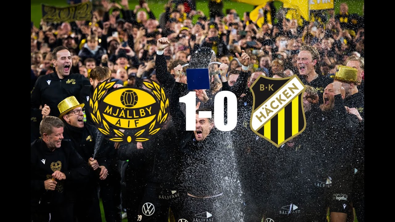 Hela S&auml;ndningen: Mj&auml;llby AIF - BK H&auml;cken (1-0)