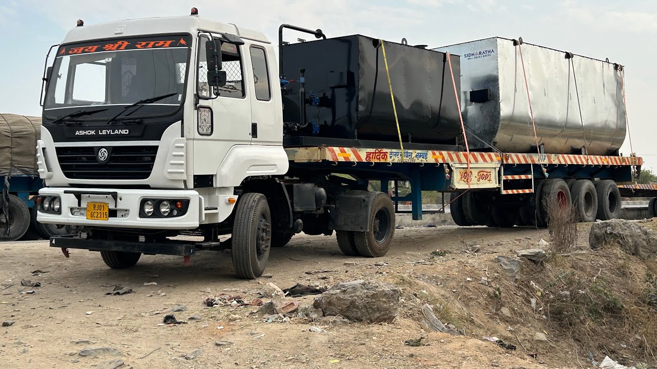 Driving Heavy Commercial vehicle with Trailer💪🏻