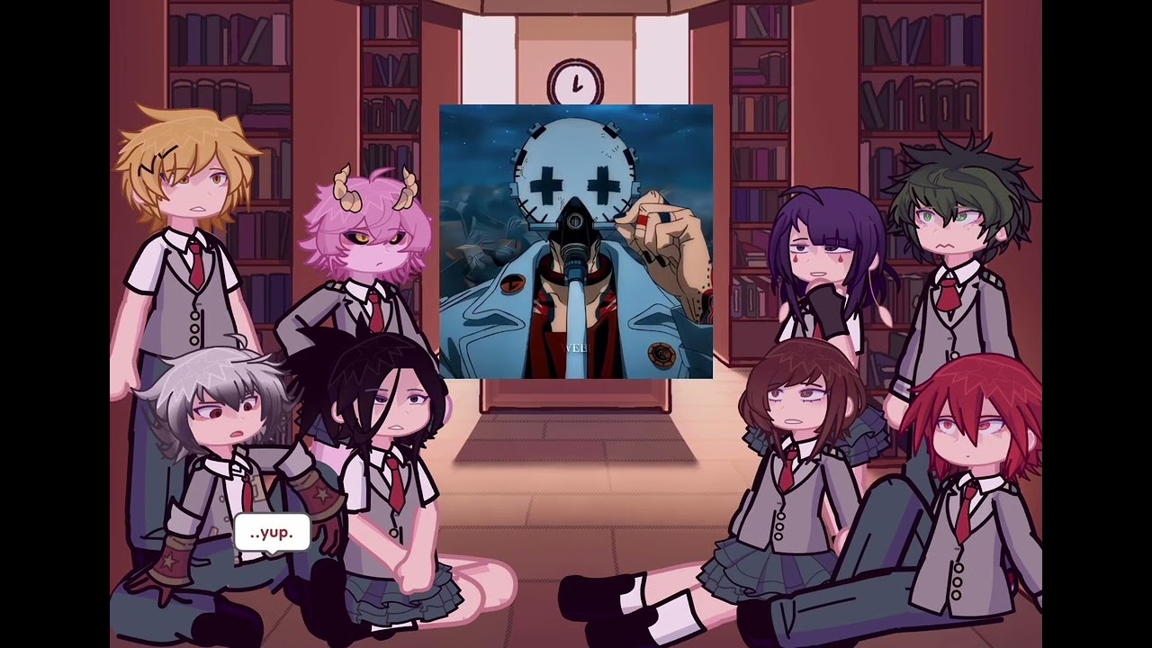 1a react to rudo as a new student|2X speed|gachiakuta x mha