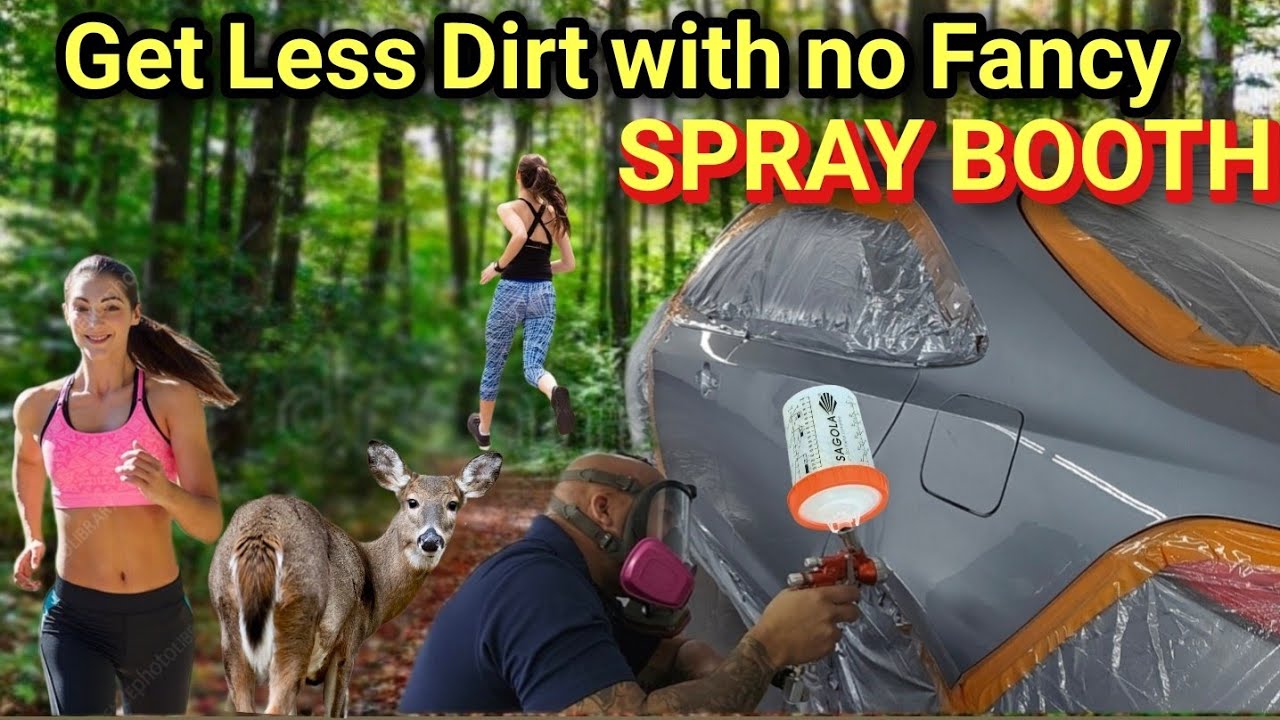 TIPS to get a cleaner paint job while painting in less than ideal environment