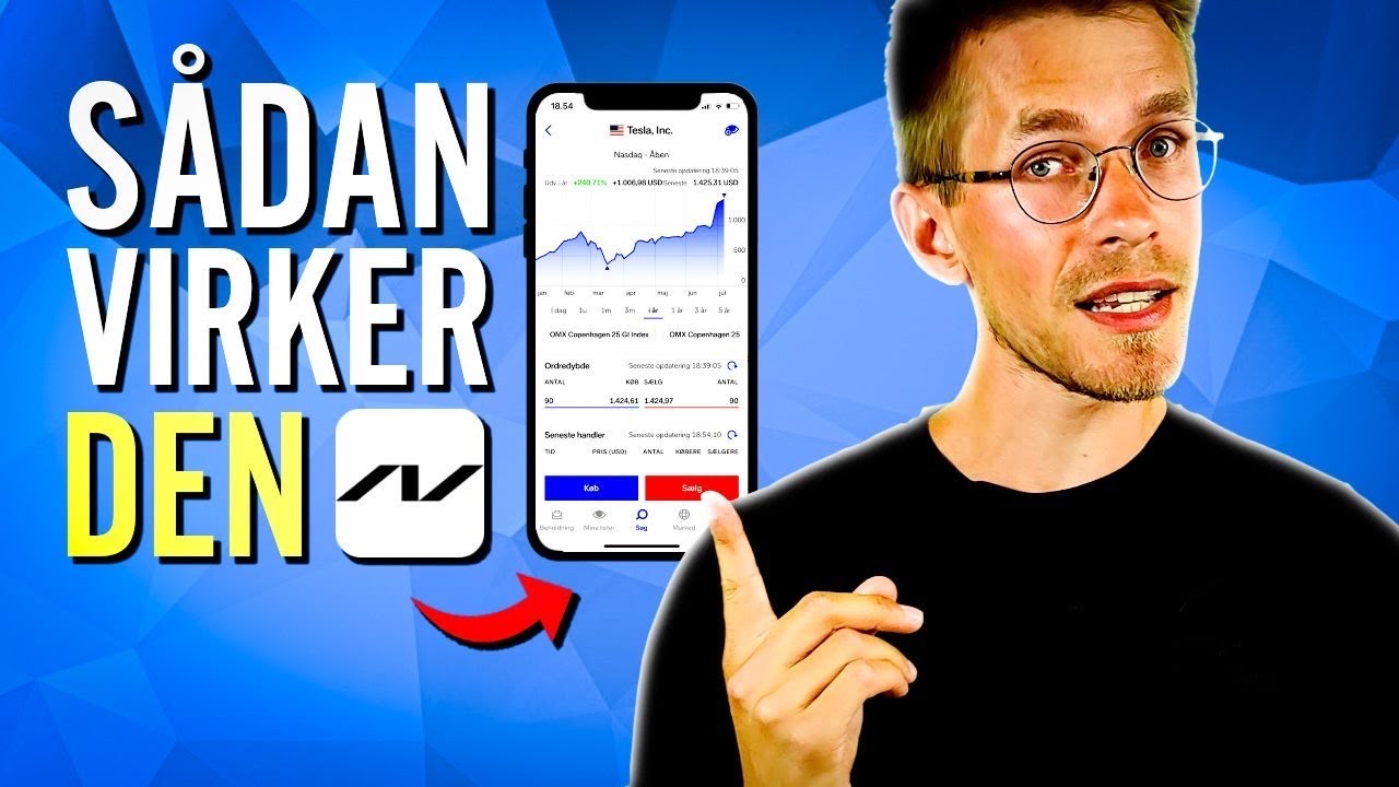 Investér i aktier med Nordnets App og lær om nøgletal! // Aktier og investering for begyndere