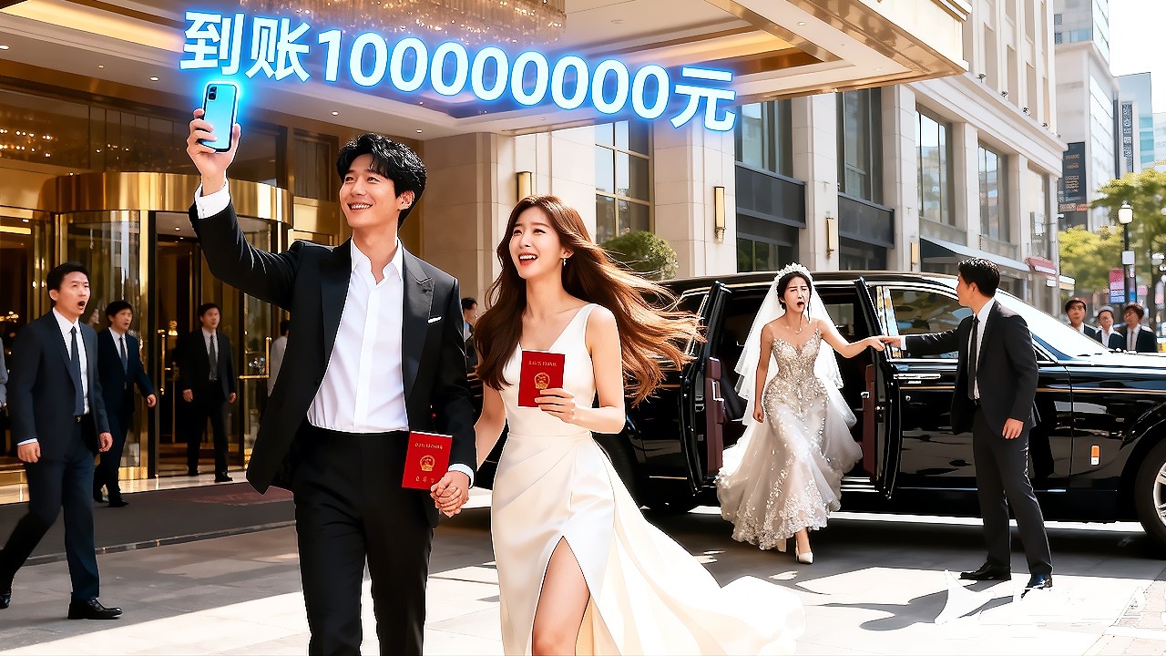 扶弟魔妻子沒100萬不結婚！小夥反手帶著她閨蜜離開，怎料下一秒收到一億轉賬，原來他是頂級富二代！當場買下頂級豪車打臉拜金女！#短劇 #總裁灰姑娘 #窮小子逆襲#小爽追短劇