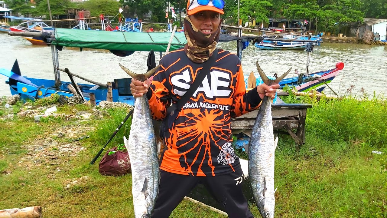 Tenggiri laut Jawa via Pantai Pasir Putih Delegan Gresik