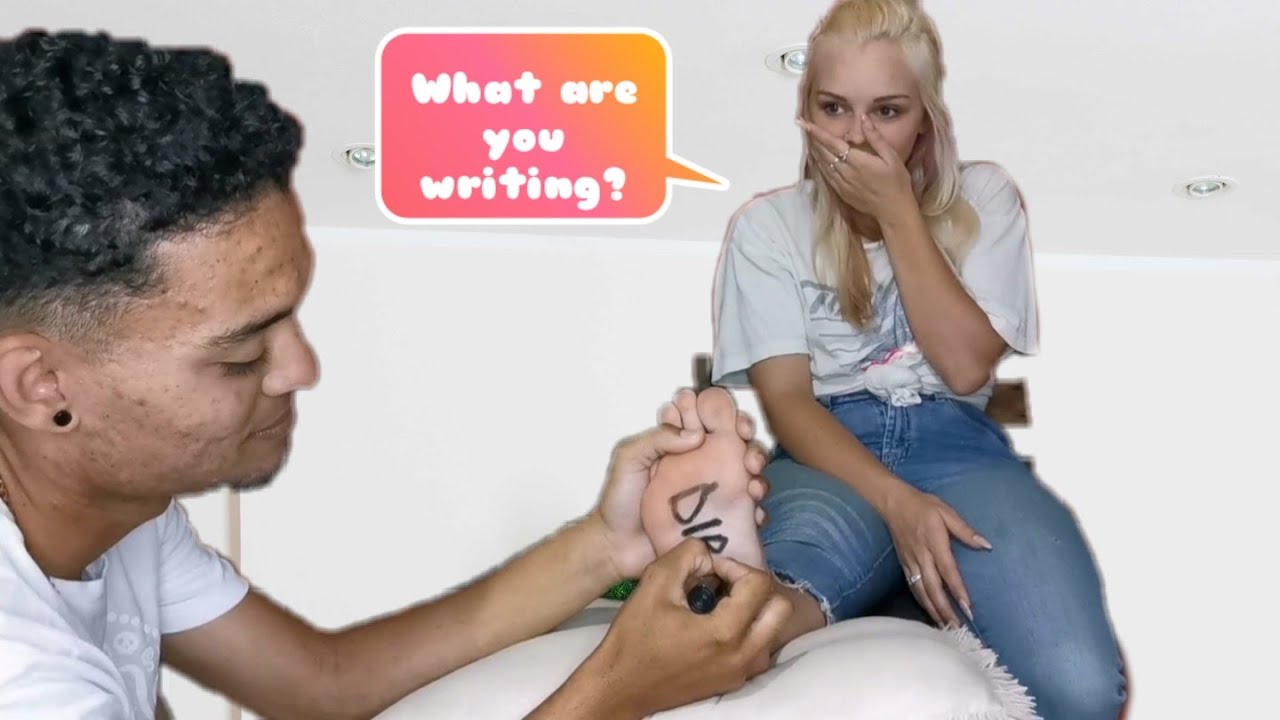 Feet tickling challenge *Notes*