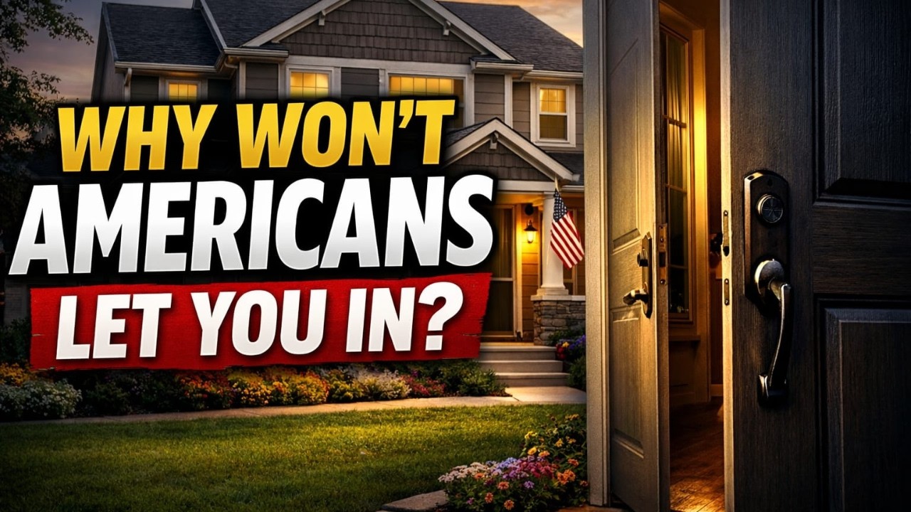 Why Americans Never Invite You Inside Their Home (Hidden Truth)