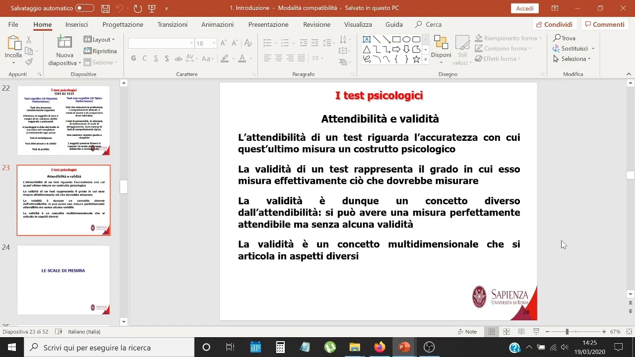 Psicometria e analisi dei dati con SPSS (1)