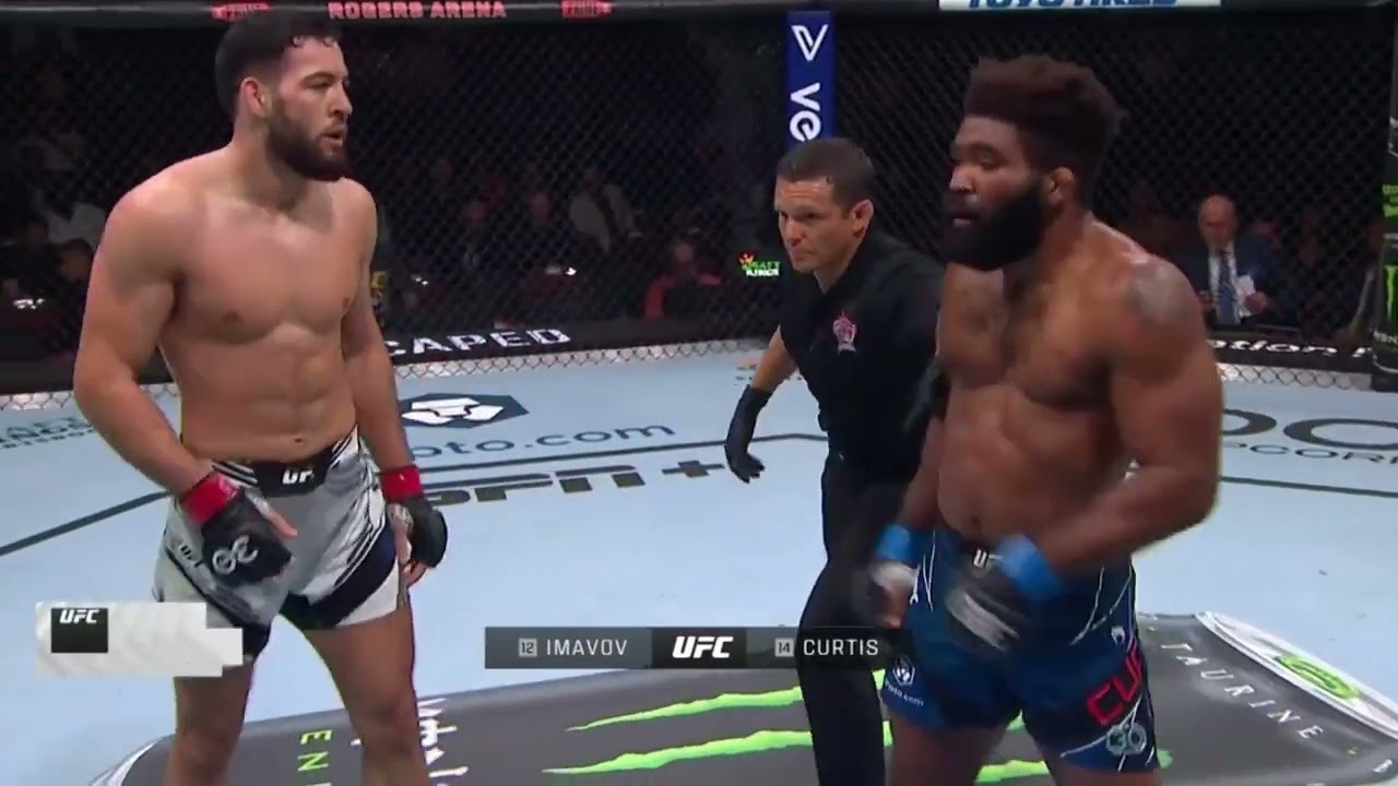 Chris Curtis and Nassourdine Imavov's controversial fight