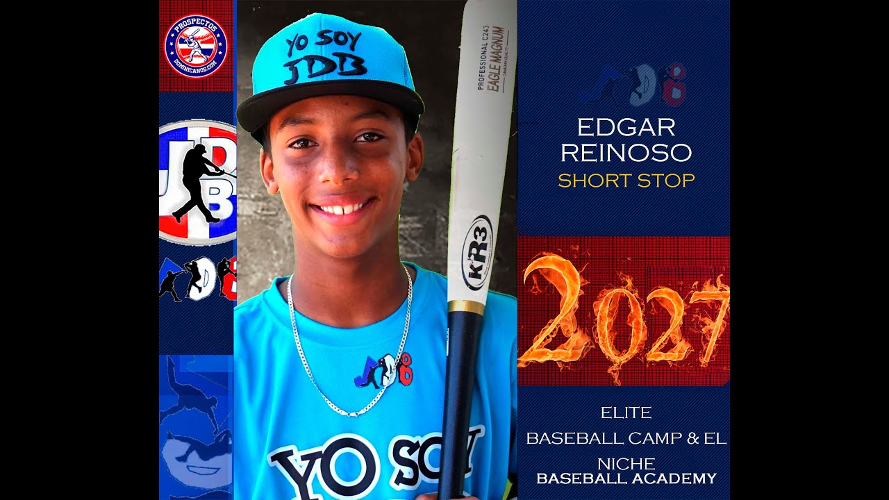 Edgar Reinoso SS 2027 Class From (Elite Baseball Academy & EL NICHE ) Febrero 22.02.2024