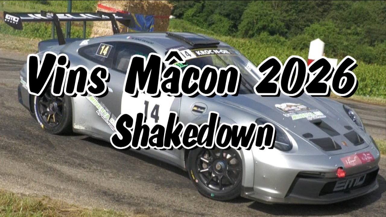 Rallye des Vins M&acirc;con 2026 - Shakedown