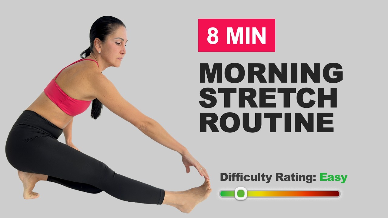 8 Min Morning Stretch Routine | Full Body Flexibility Routine | Improve Fast Flexibility & Mobility
