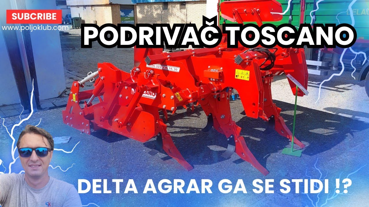 Podrivač TOSCANO IPST 05 -- DELTA AGRAR GA SE STIDI ?!  Recenzija