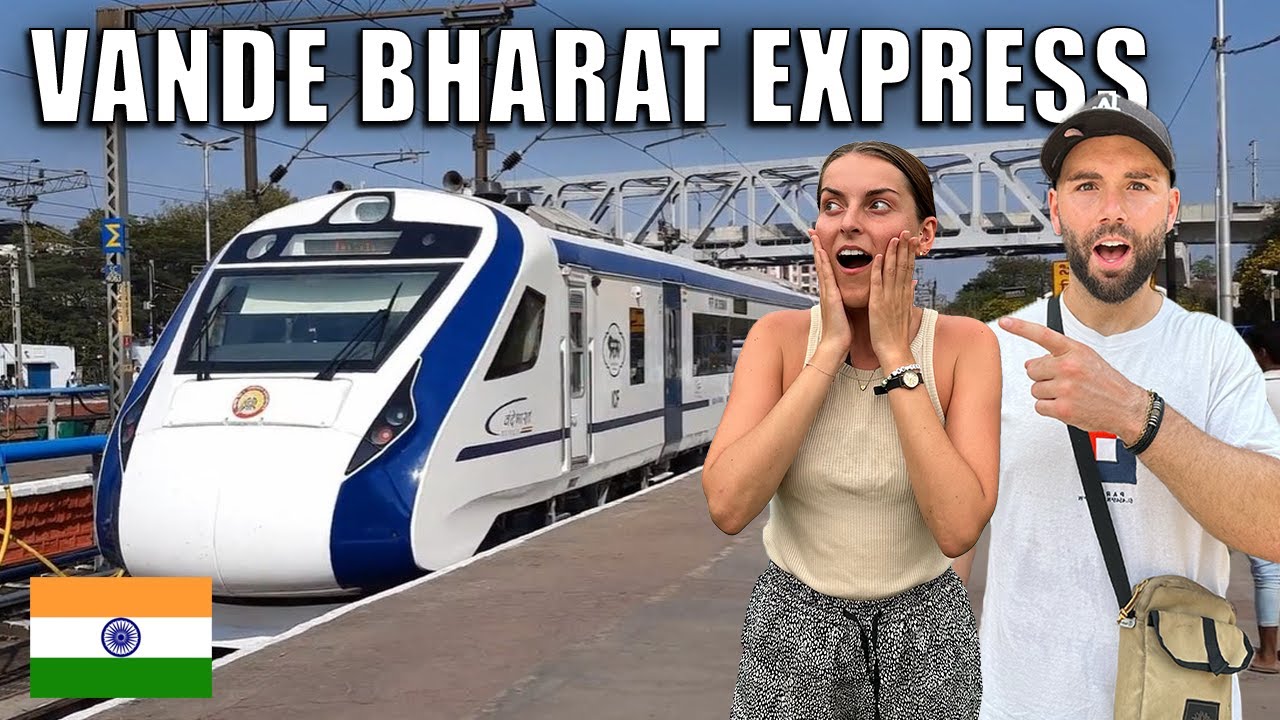 Goa to Mumbai on the Vande Bharat Express - India's LUXURY Train 🇮🇳