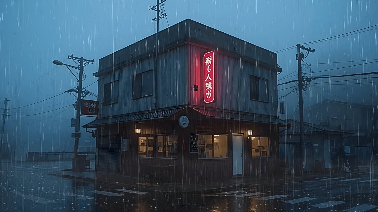Cozy Coffee Rain | Soft Lofi Music for Work & Study 🎵