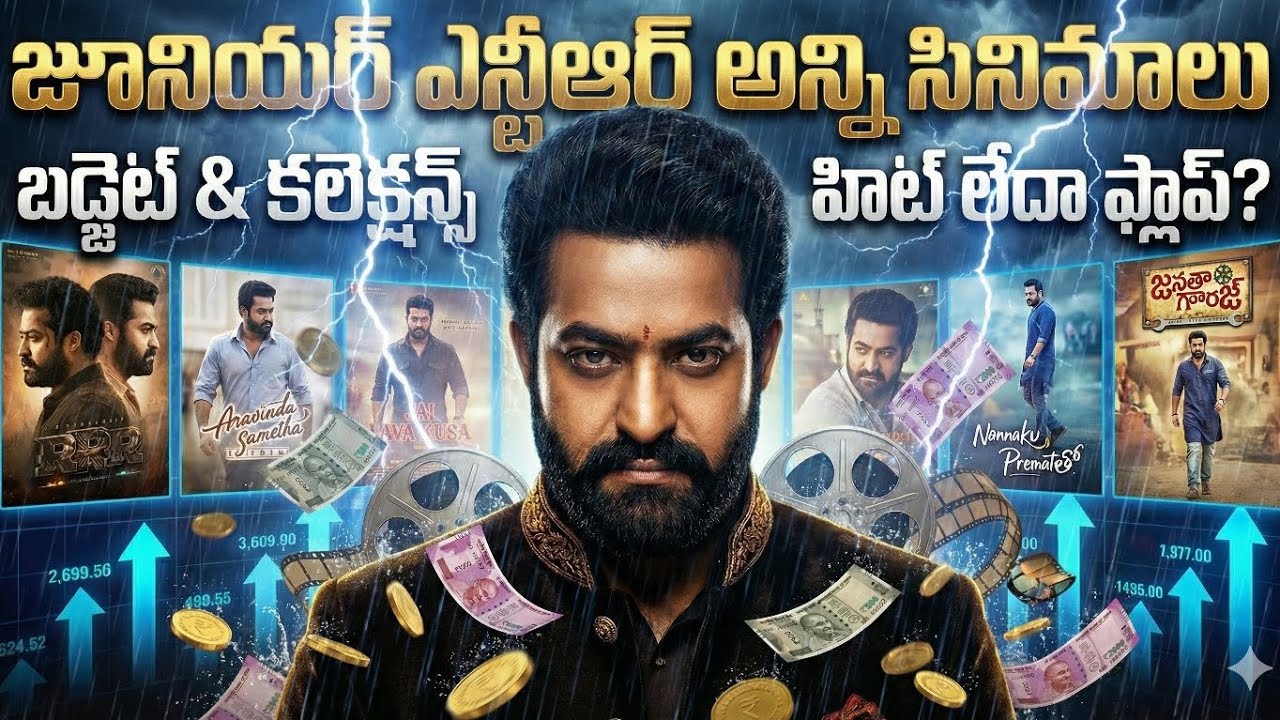 జూనియర్ ఎన్టీఆర్ బాక్సాఫీస్ విధ్వంసం! అన్ని సినిమాల బడ్జెట్ & కలెక్షన్స్ చూస్తే షాక్ అవుతారు!
