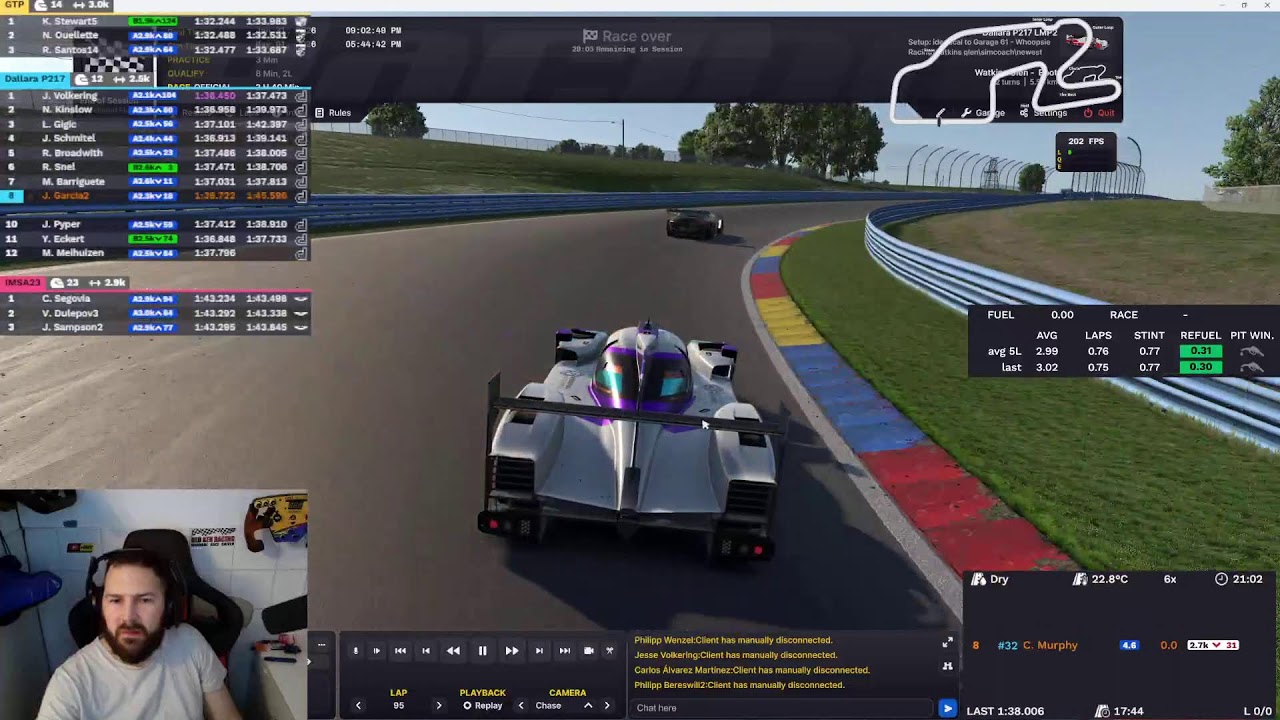 2hr 40 at Watkins Glen - LMP2