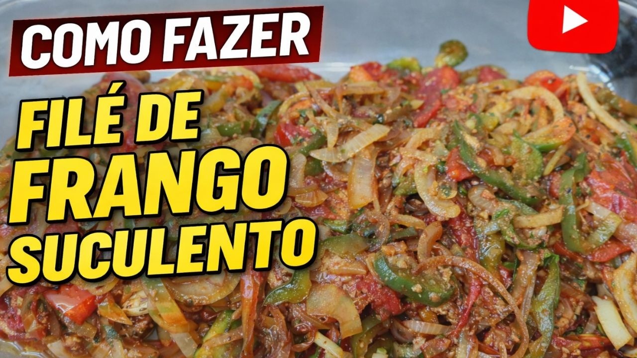 COMO FAZER FILÉ DE FRANGO SUCULENTO