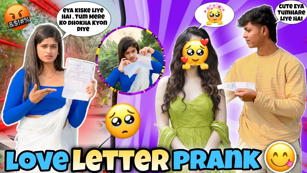 Love Latter Prank On My Girlfriend😰|| Prank To Bhari Padgaya😭|| @ARNABLIFESTYLE 